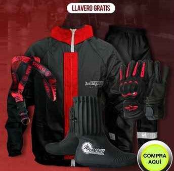 ¡Compra 🔥 Combo Especial Impermeable Motero Rainguard C8 + Botas Látex + Guantes con Protecciones 🏍️💥