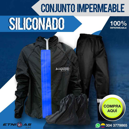 ¡Compra  🔥 KIT Impermeable Motero Rainguard C8-Protección Total Bajo la Lluvia-GRATIS LLAVERO MOTERO