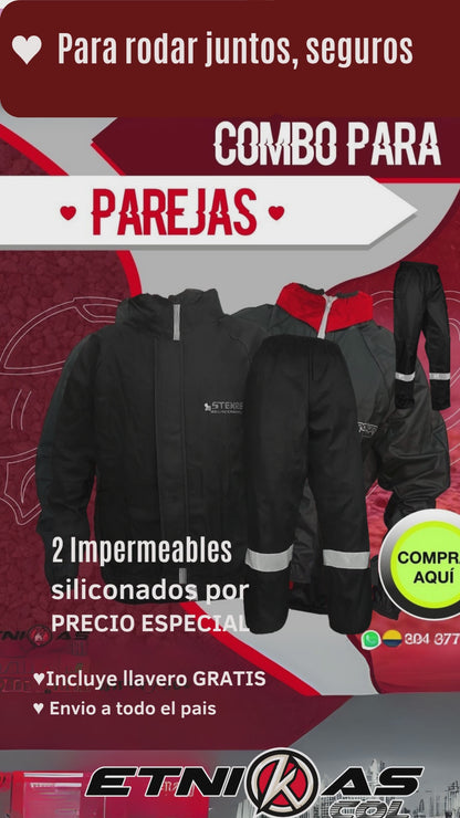 COMBO IMPERMEABLES SILICONADOS C8 X 2 PRECIO ESPECIAL